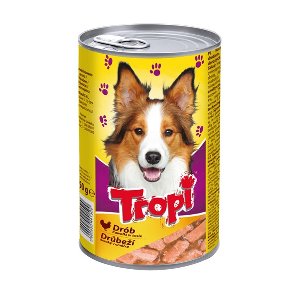 Nekvalitní konzerva pro psy